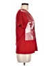 Fashion One Graphic Red Short Sleeve Top Size M - photo 4
