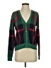Studio Park Plaid Green Cardigan Size XS - photo 1