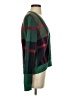 Studio Park Plaid Green Cardigan Size XS - photo 4