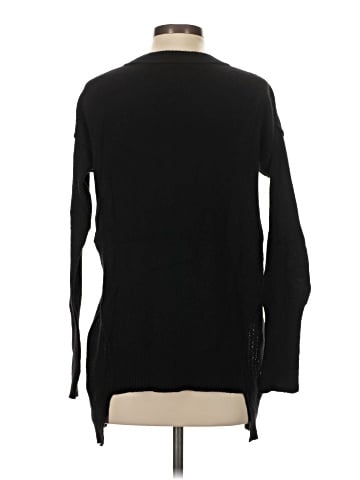 Aqua Cashmere Pullover Sweater (view 2)