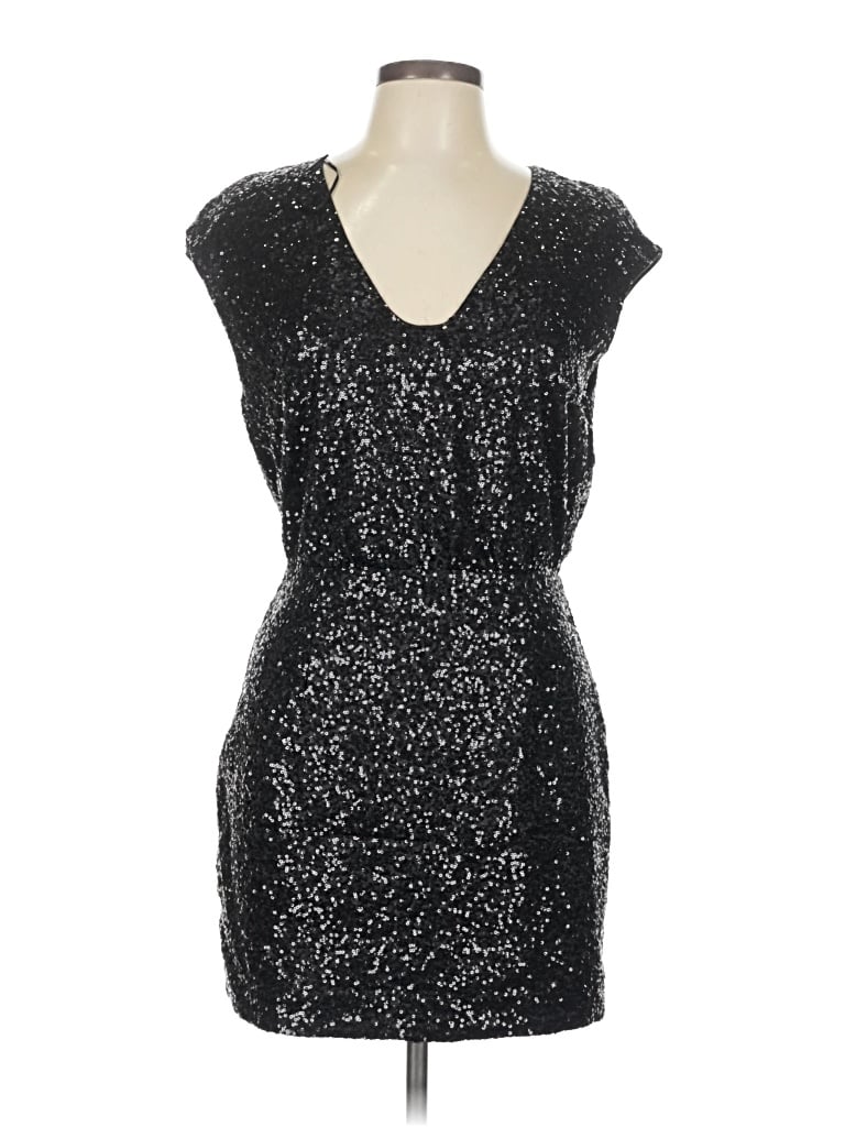 H&m Cocktail Dress In Silver