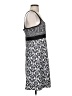 Lola Graphic Gray Casual Dress Size S - photo 4