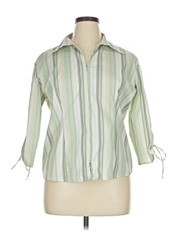 DCC 3/4 Sleeve Button-Down Shirt (view 1)