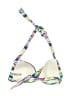 Sunseeker Print Blue Swimsuit Top Size XS - photo 2