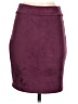 Renee C. Solid Burgundy Formal Skirt Size XS - photo 2