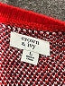 Crown & Ivy 100% Acrylic Plaid Red Pullover Sweater Size L - photo 7