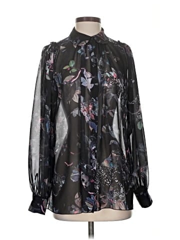 Reiss Long Sleeve Blouse (view 1)