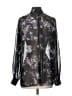 Reiss Print Black Long Sleeve Blouse Size 2 - photo 2