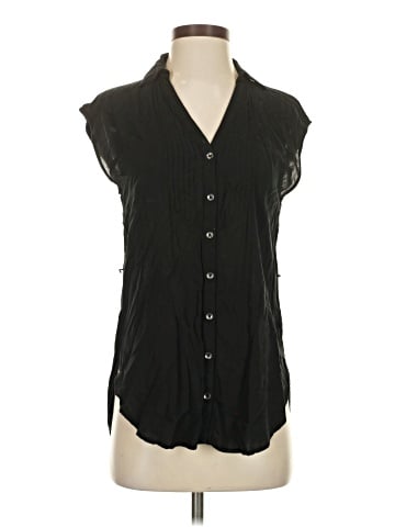 Maeve Sleeveless Button-Down Shirt (view 1)