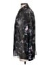 Reiss Print Black Long Sleeve Blouse Size 2 - photo 5