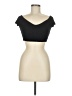 Zara Black Short Sleeve Top Size M - photo 1