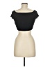 Zara Black Short Sleeve Top Size M - photo 2