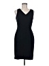 Tahari 100% Polyester Solid Black Cocktail Dress Size 6 - photo 1