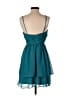 Hailey Logan 100% Polyester Teal Cocktail Dress Size 5 - 6 - photo 2