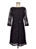 JH Evenings Stars Black Cocktail Dress Size 8 - photo 1