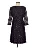 JH Evenings Stars Black Cocktail Dress Size 8 - photo 2