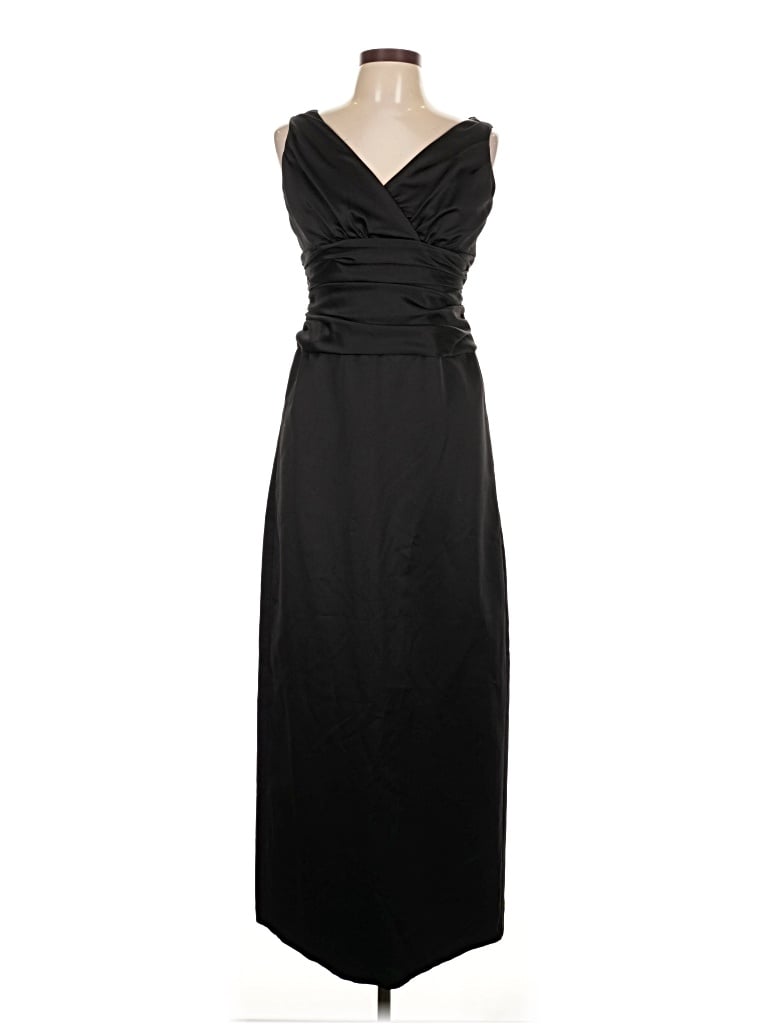 Pre-owned David's Bridal Cocktail Dress In Black