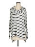 BKE Stripes Multi Color Silver Pullover Sweater Size S - photo 1