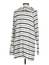 BKE Stripes Multi Color Silver Pullover Sweater Size S - photo 2