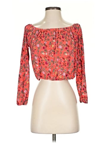 H&M Loves Coachella 3/4 Sleeve Blouse (view 1)