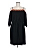 CeCe 100% Polyester Black Casual Dress Size 8 - photo 1