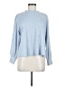 Lush Blue Turtleneck Sweater Size M - photo 1