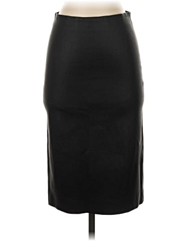 Theory Faux Leather Skirt (view 1)