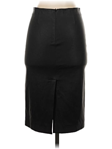 Theory Faux Leather Skirt (view 2)