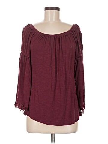 Want and Need 3/4 Sleeve Blouse (view 1)