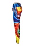 Shein 100% Polyester Graphic Blue Leggings Size 6 - photo 5