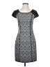 Kay Unger Graphic Gray Casual Dress Size 4 - photo 1