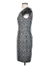 Kay Unger Graphic Gray Casual Dress Size 4 - photo 5