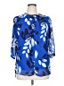 Punt Roma Blue 3/4 Sleeve Blouse Size EU 46 / US 16 - photo 1