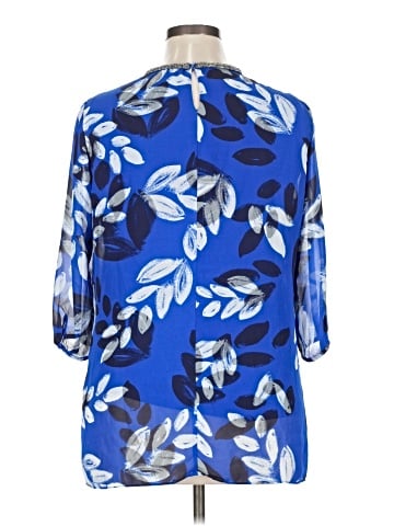 Punt Roma 3/4 Sleeve Blouse (view 2)