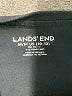 Lands' End Solid Black Short Sleeve T-Shirt Size 10 - 12 - photo 3