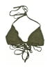 Shein 100% Polyester Green Swimsuit Top Size 2 - photo 1