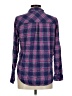 Rails 100% Rayon Plaid Purple Long Sleeve Button-Down Shirt Size M - photo 2