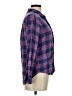 Rails 100% Rayon Plaid Purple Long Sleeve Button-Down Shirt Size M - photo 4