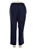 Allison Daley Solid Blue Casual Pants Size 14 - photo 2