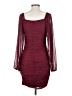 Assorted Brands Burgundy Cocktail Dress Size S - photo 2