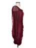 Assorted Brands Burgundy Cocktail Dress Size S - photo 4