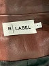 R | Label Solid Brown Jacket Size S - photo 6