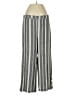 Chaus Stripes Gray Linen Pants Size S - photo 1