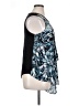 Jennifer Lopez 100% Polyester Blue Sleeveless Blouse Size 0X - photo 4