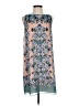 Max Studio 100% Polyester Paisley Teal Casual Dress Size S - photo 1