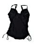 Assets 100% Polyester Solid Black One Piece Swimsuit Size S - photo 2
