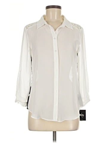 By & By 3/4 Sleeve Blouse (view 1)