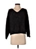 Vestidos Tweed Black Gray Pullover Sweater Size S - photo 1