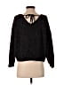 Vestidos Tweed Black Gray Pullover Sweater Size S - photo 2
