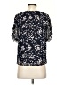 Madewell 100% Polyester Black Short Sleeve Blouse Size XXS - photo 2
